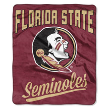 Florida State Seminoles Blanket 50x60 Raschel Alumni Design