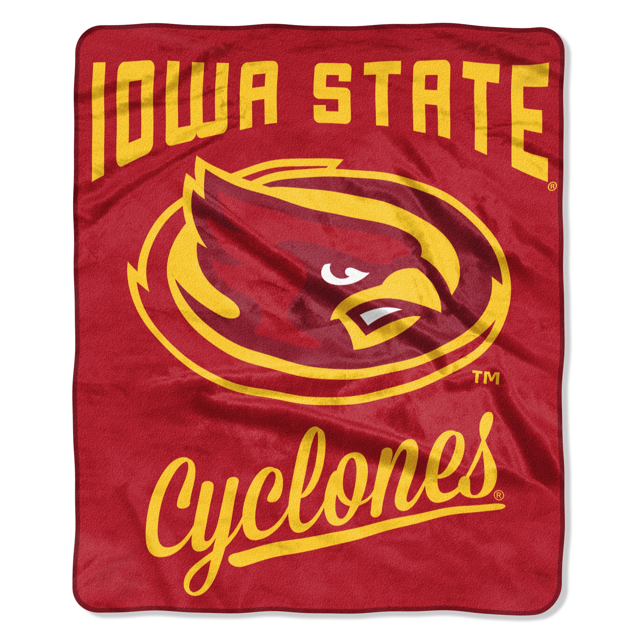 Iowa State Cyclones Blanket 50x60 Raschel Alumni Design