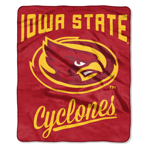 Iowa State Cyclones Blanket 50x60 Raschel Alumni Design