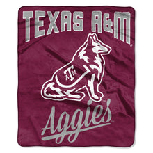 Texas A&M Aggies Blanket 50x60 Raschel Alumni Design