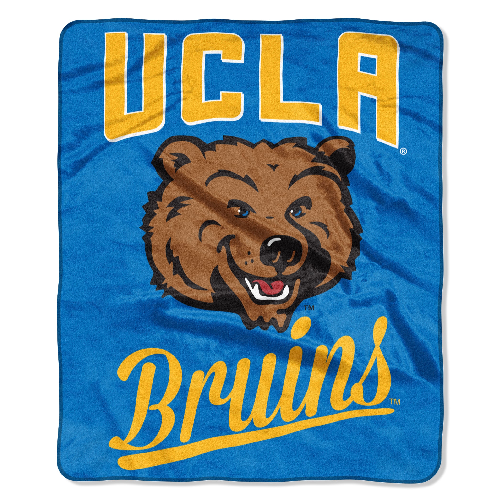 UCLA Bruins Blanket 50x60 Raschel Alumni Design