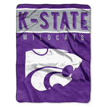 Kansas State Wildcats Blanket 60x80 Raschel Basic Design