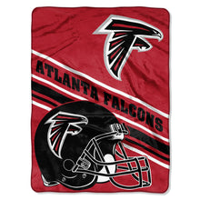 Atlanta Falcons Blanket 60x80 Raschel Slant Design