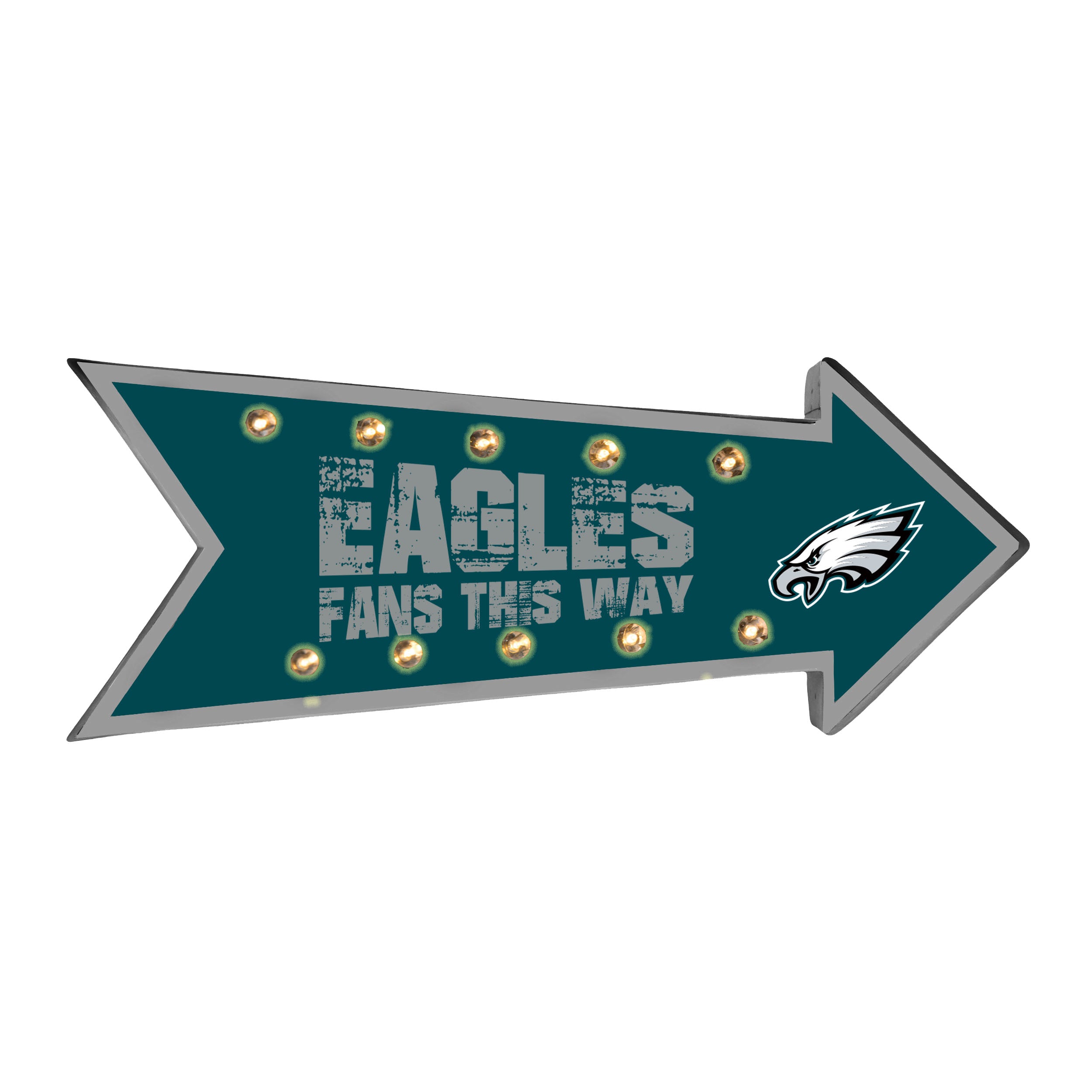 Philadelphia Eagles Sign Running Light Marquee