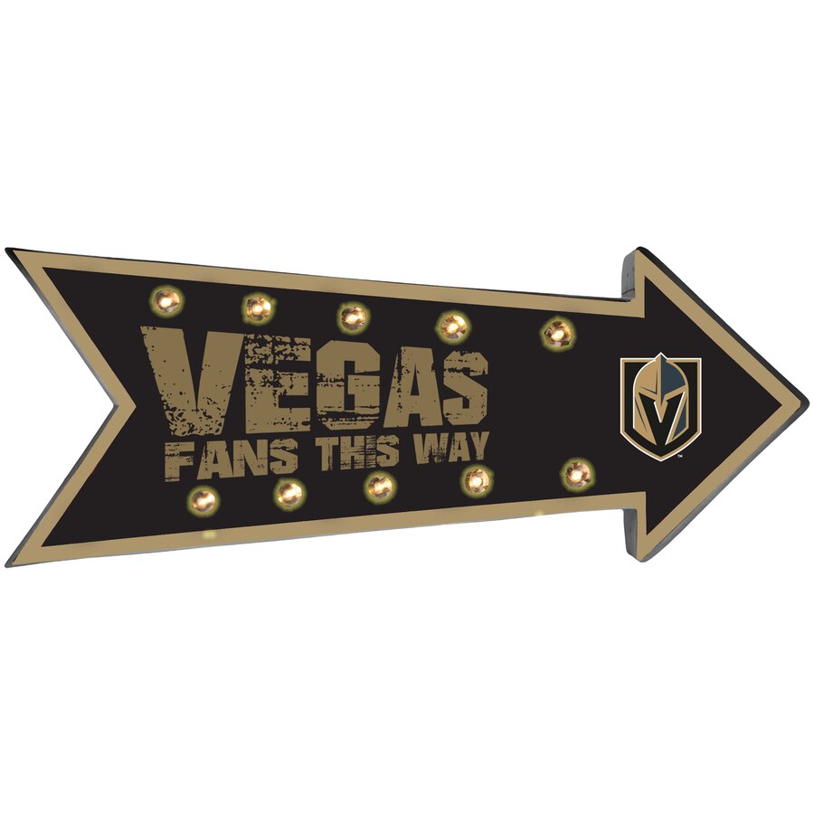 Vegas Golden Knights Sign Running Light Marquee