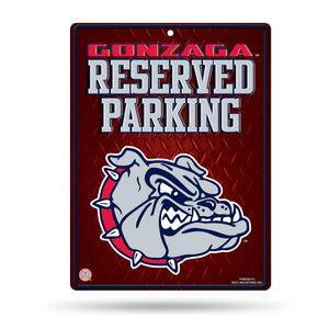 Gonzaga Bulldogs Sign Metal Parking