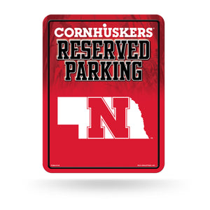 Nebraska Cornhuskers Sign Metal Parking