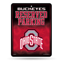 Ohio State Buckeyes Sign Metal Parking