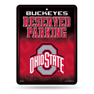 Ohio State Buckeyes Sign Metal Parking