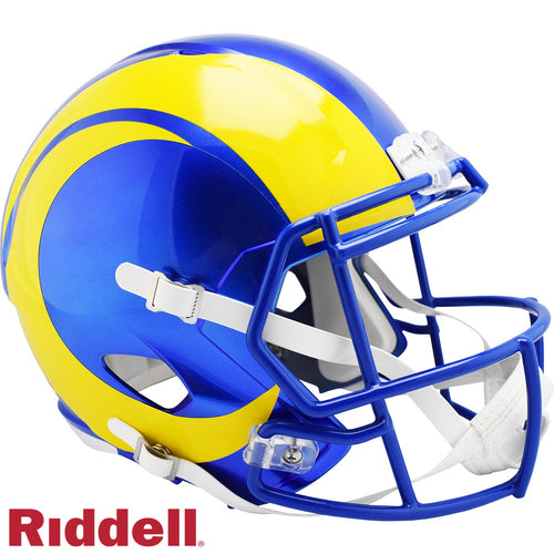 Los Angeles Rams Helmet Riddell Replica Full Size Speed Style 2020