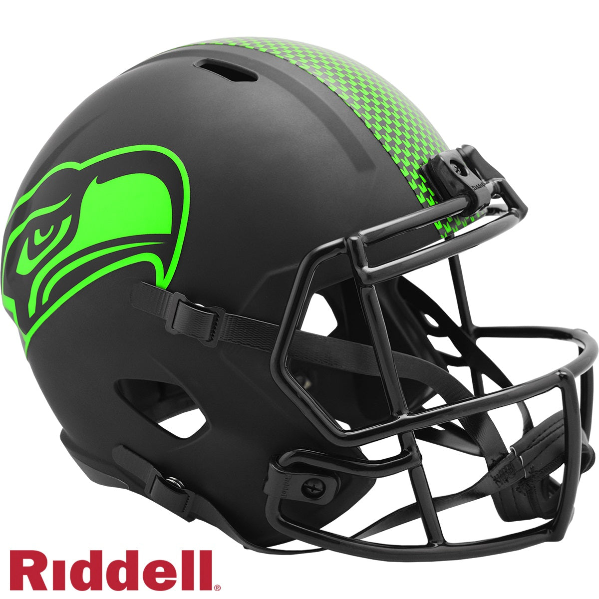 Seattle Seahawks Helmet Riddell Replica Full Size Speed Style Eclipse Alternate