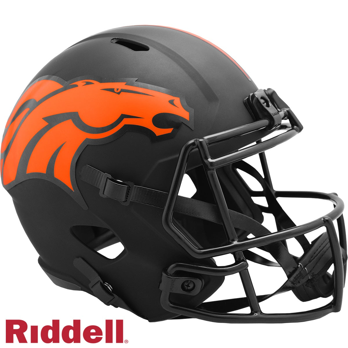 Denver Broncos Helmet Riddell Replica Full Size Speed Style Eclipse Alternate