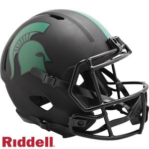 Michigan State Spartans Helmet Riddell Replica Full Size Speed Style Eclipse Alternate