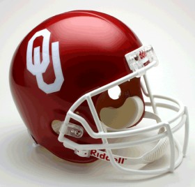 Oklahoma Sooners Riddell Deluxe Replica Helmet