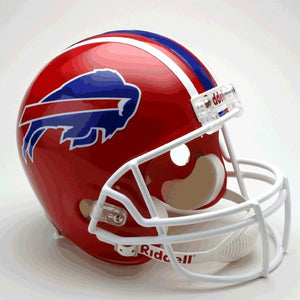 Buffalo Bills 1987-2001 Throwback Riddell Deluxe Replica Helmet