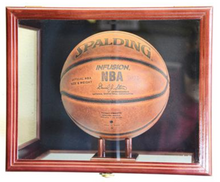 Basketball Display Case Wall Mounting