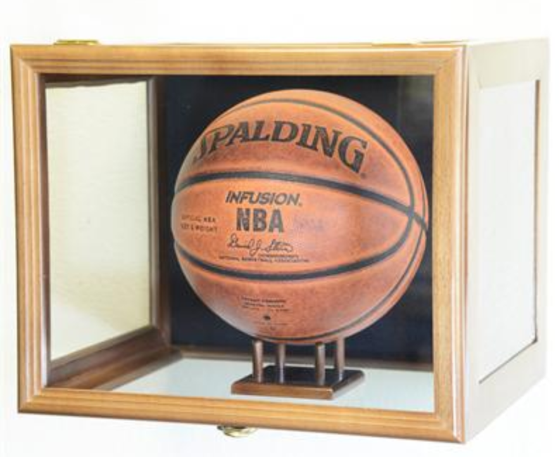 Basketball Display Case Wall Mounting