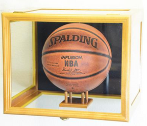 Basketball Display Case Wall Mounting