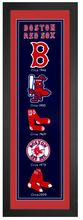 Boston Red Sox MLB Heritage Framed Embroidery