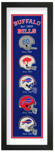 Buffalo Bills NFL Heritage Framed Embroidery