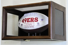 Football Display Case Wall Mounting