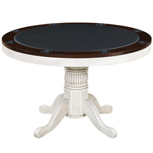 48 Inch Round White Poker Table