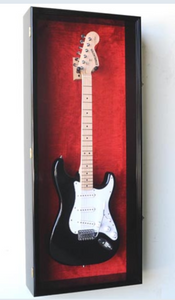 Guitar Display Case Cabinet Wall Rack