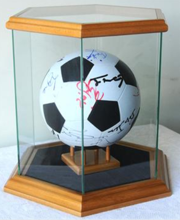 Hexagon Glass Display Case