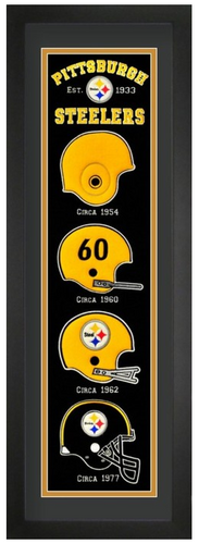 Pittsburgh Steelers Heritage Framed Embroidery