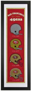 San Francisco 49ers EST 1946 Heritage Framed Embroidery