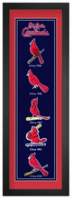 St. Louis Cardinals Heritage Framed Embroidery
