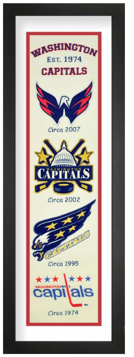 Washington Nationals NHL Heritage Framed Embroidery