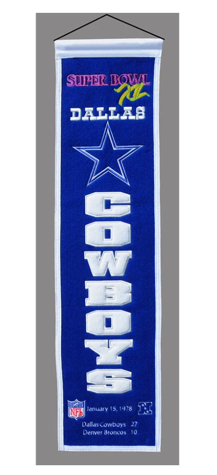 Super Bowl XII Heritage Banner