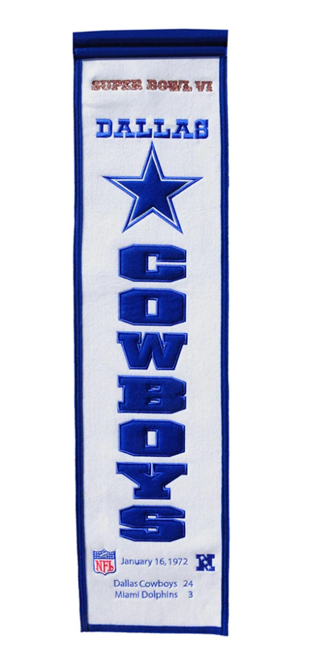 Super Bowl VI Heritage Banner