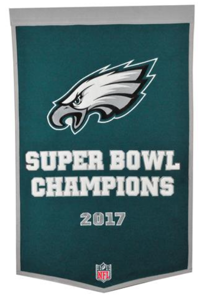 Philadelphia Eagles SB Banner