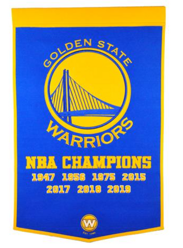 Golden State Warriors Dynasty Banner