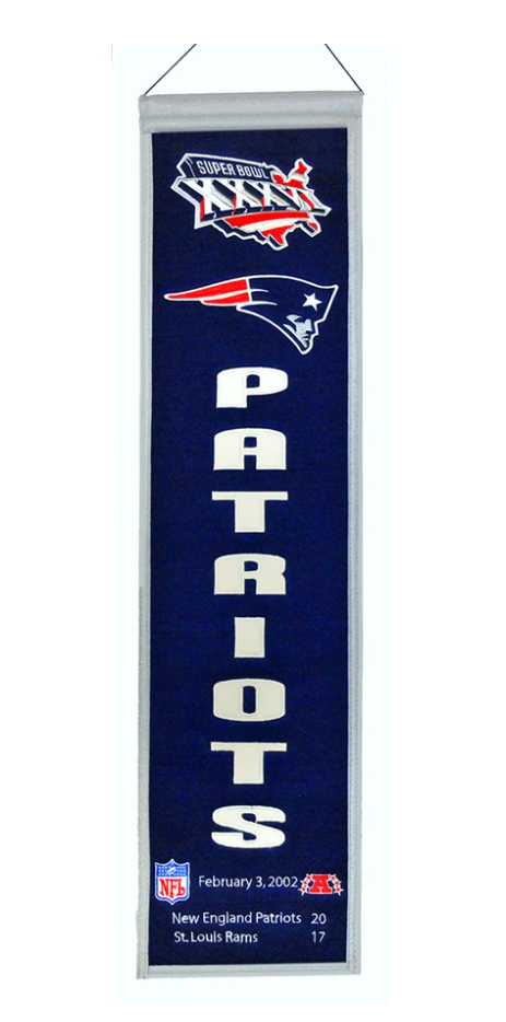 Super Bowl XXXVI Heritage Banner