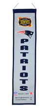 Super Bowl XXXVIII Heritage Banner