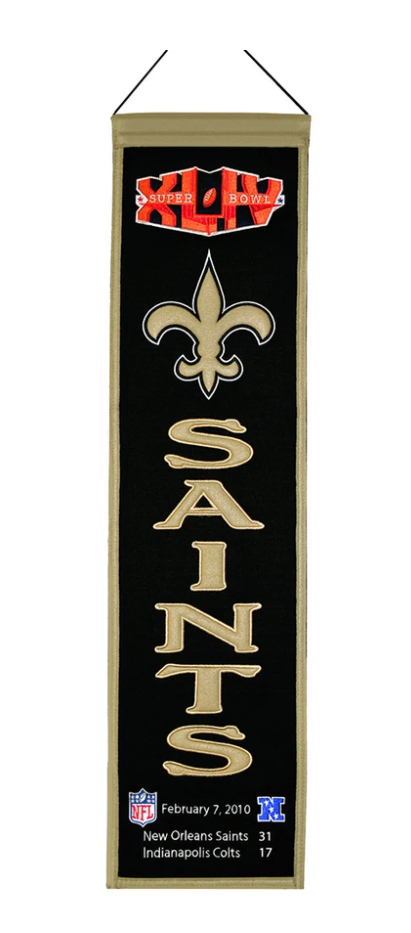Super Bowl XLIV Heritage Banner