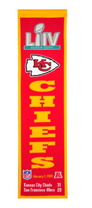 Super Bowl LIV Heritage Banner (CHIEFS)